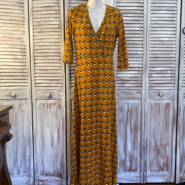 robe longue vintage des année 70 grandeur 8