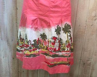 Women's vintage coral color skirt from Old Navy - size 6