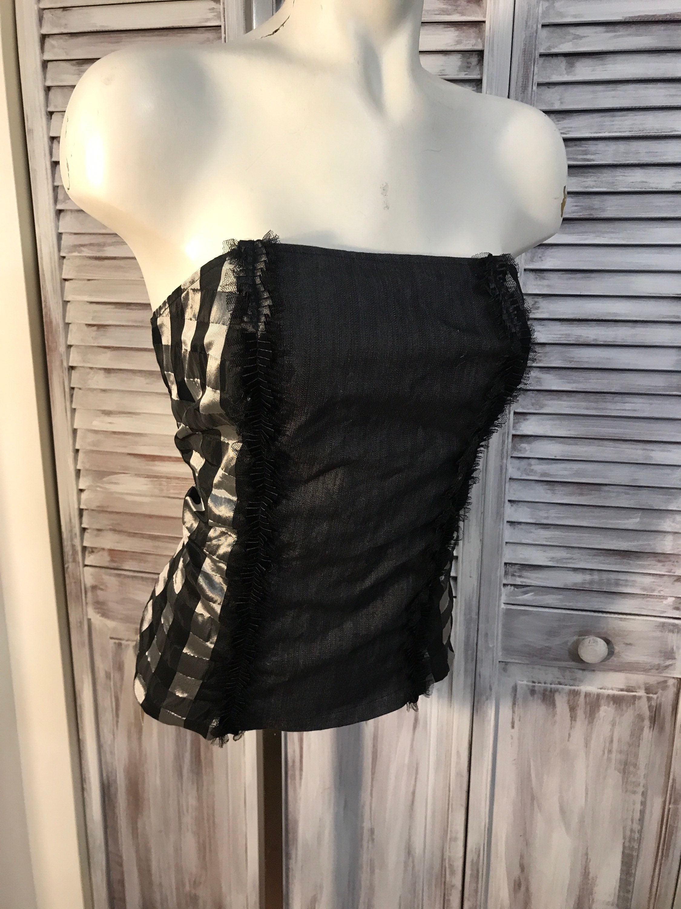 Black Strapless Top -  Canada