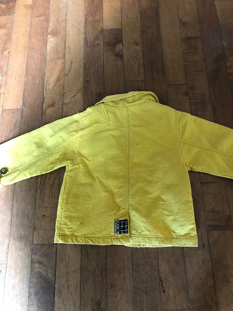 yellow size 12 months with patch boy Jacket
