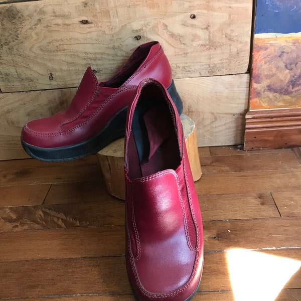 chunky work shoes