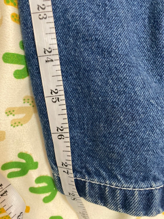 Salopette jeans unisexe vintage grandeur 38 - image 9