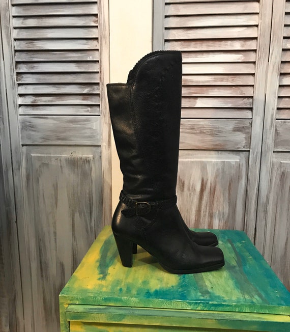 Women's boot vintage soft leather boot 