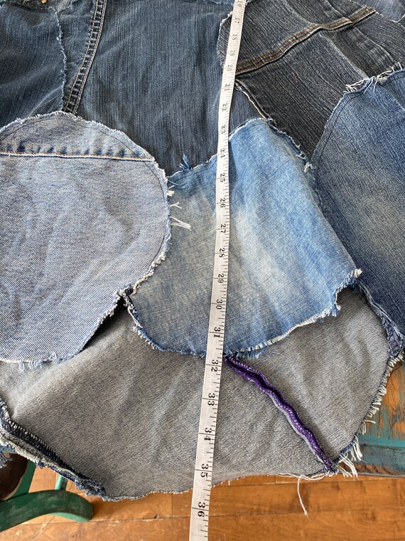 Gonna store jeans elasticizzata