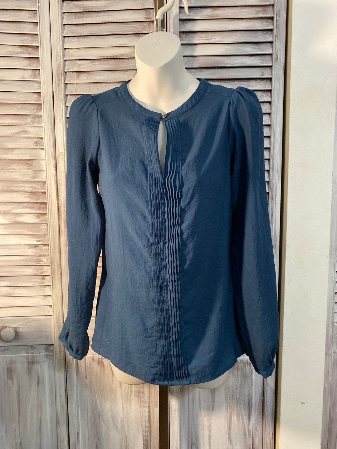 Chemisier Mexx bleu femme vintage grandeur 32 Etsy Canada