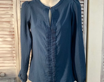 Mexx blouse blue woman vintage size 32