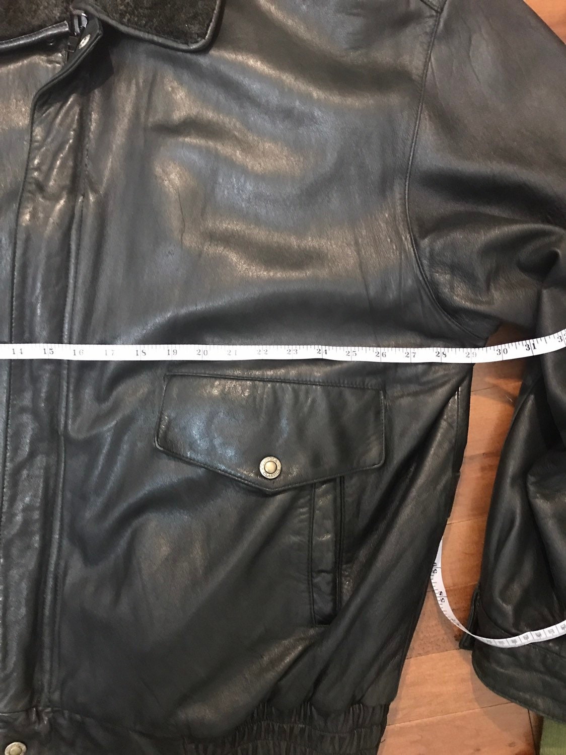 Vintage men's leather coat Cappola classic leather wear | Etsy