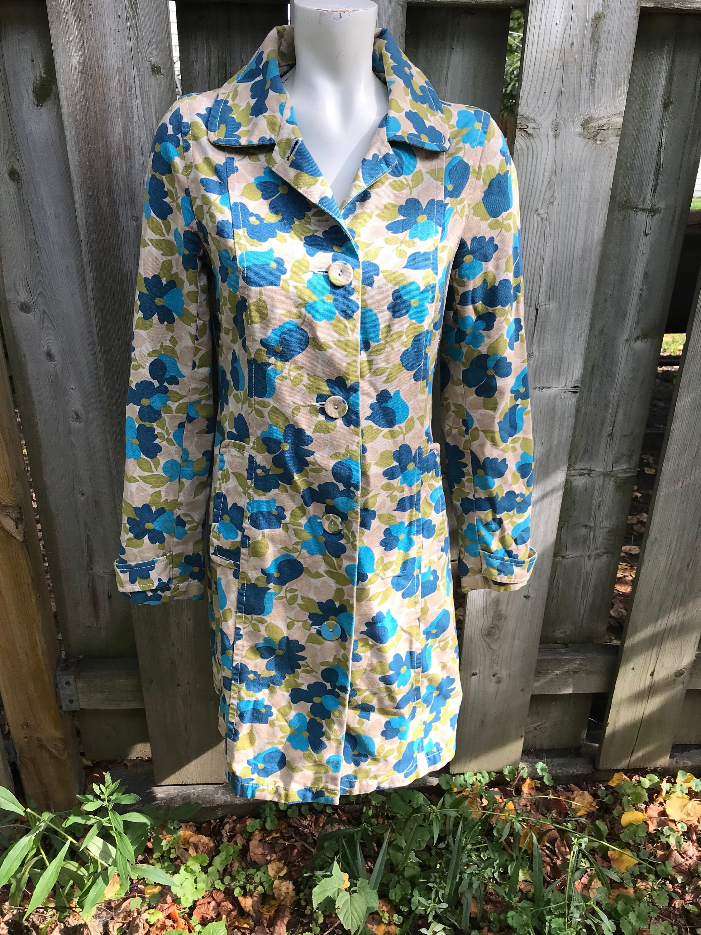 Womens hotsell floral coat