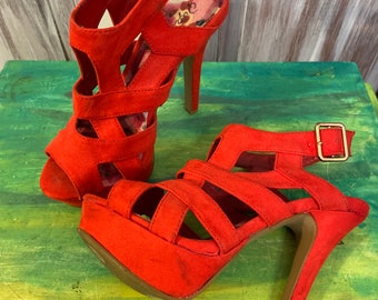 Zapato de mujer vintage 80 Zapatos turquesa y cuero dorado Zapato de mujer vintage 80 Zapatos turquesa y cuero dorado