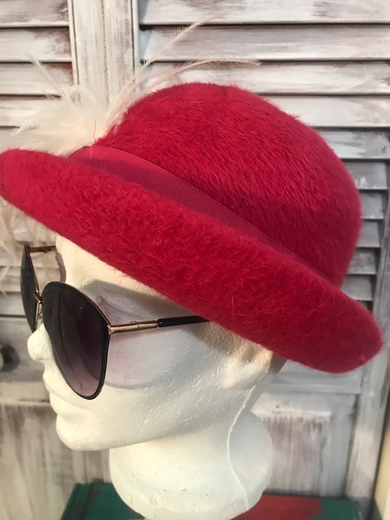 Superbe Chapeau vintage femme année 80 - chapeau … - image 2