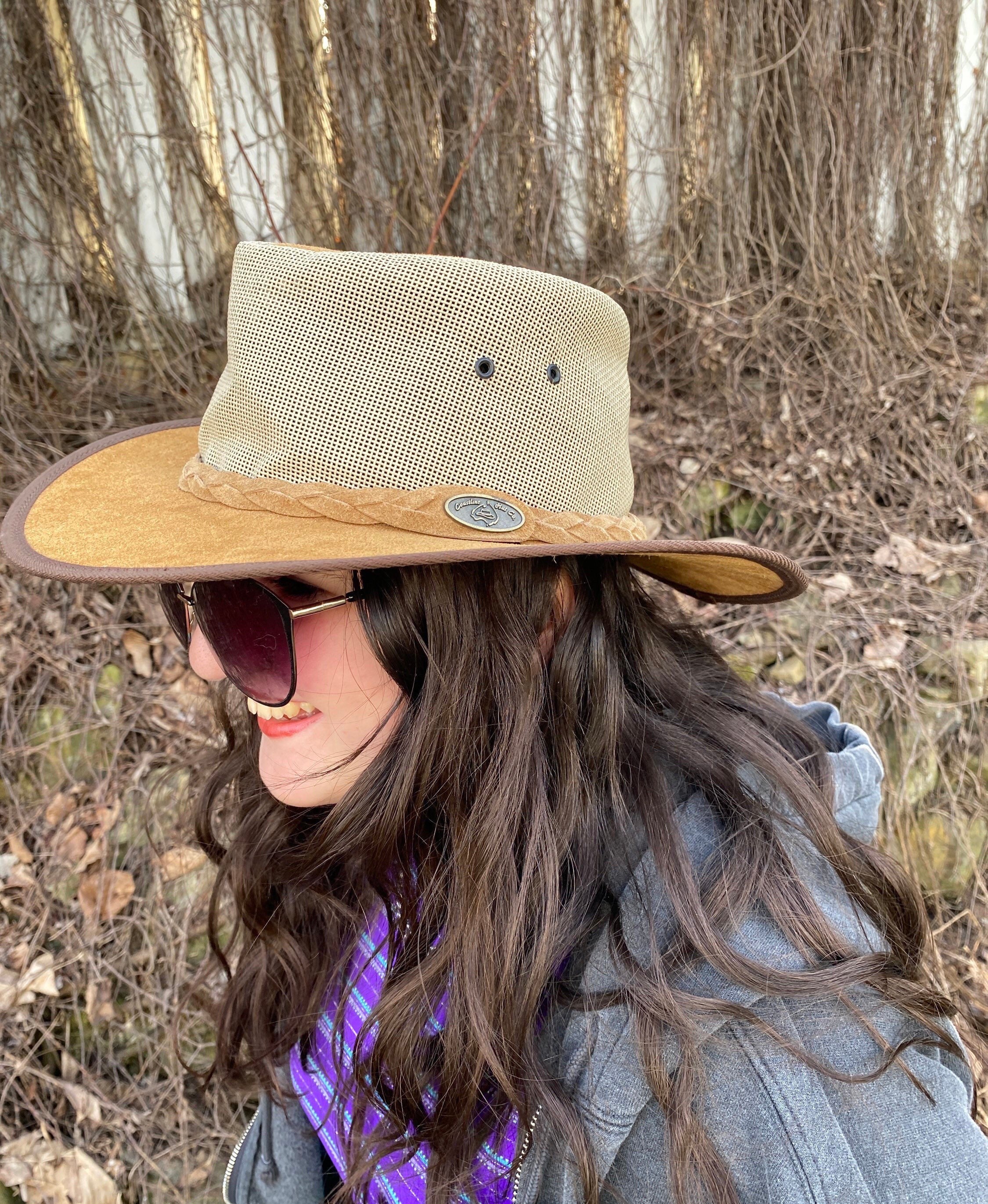 Cowboy Hat or Vintage Cowgirl Brown 