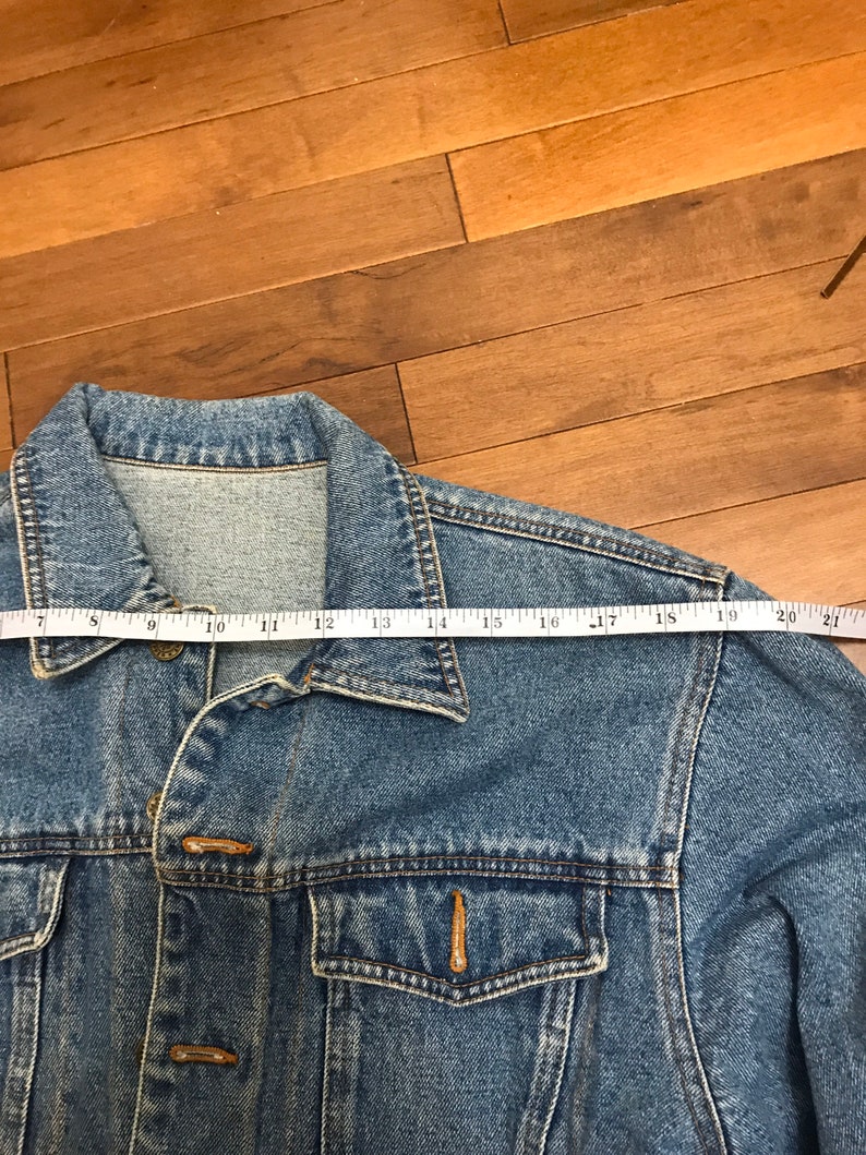 mid-size jeans jacket Men/'s vintage jacket jeans Jeans Sergeant Pepper Year 80 jacket