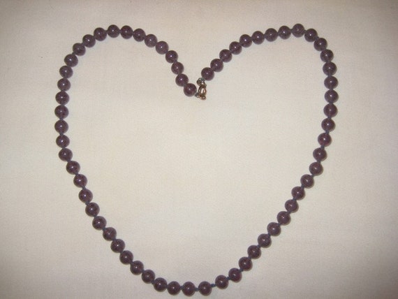 Vintage Amethyst Neckless - image 1