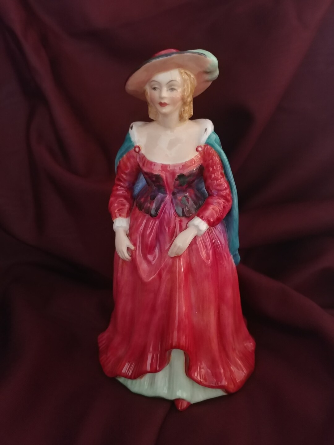 Vintage Fine Bone China Figurine of LADY Isabel by PARAGON Etsy