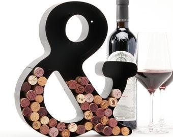 Decorative Wine Cork Holder, Metal Wall Art