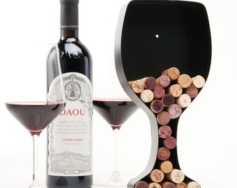 Custom Wine Cork Holder, Metal Wall Art, Drinking Lovers Gift