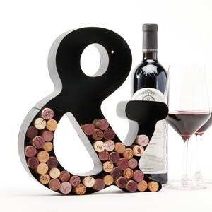 Decorative Wine Cork Holder, Metal Wall Art