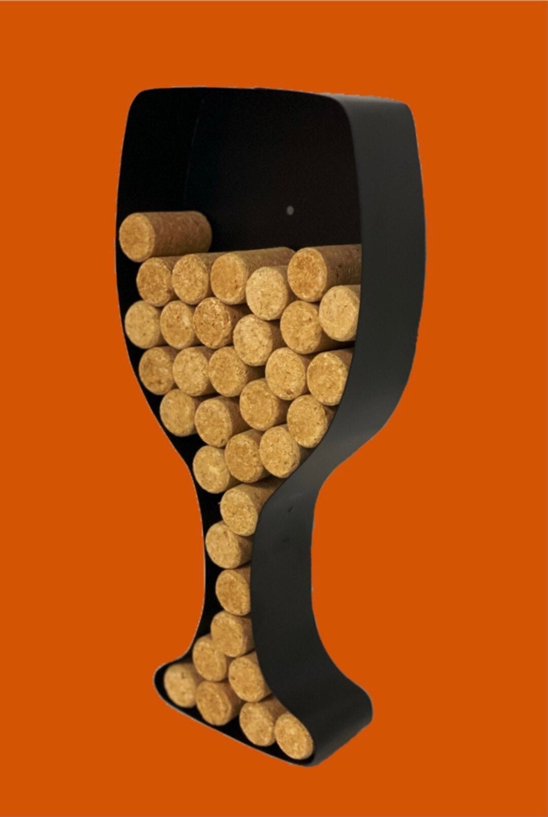 Wine Cork Holder AZ wine Glass Shape Decorative Etsy
