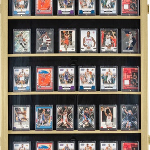 Graded Sports Card Display Case, Baseball Card Display, Football Card Display, Basketball Card Display, Display Cabinet, Collection Lovers image 9