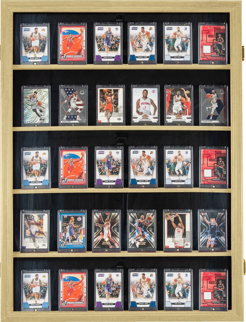 Graded Sports Card Display Case, Baseball Card Display, Football Card Display, Basketball Card Display, Display Cabinet, Collection Lovers image 9