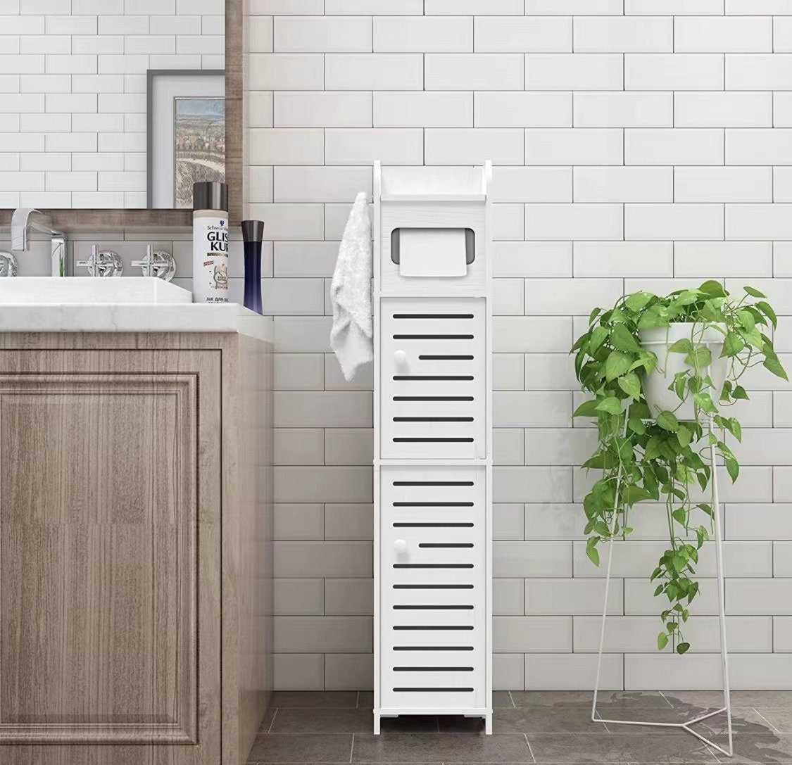 DECOMIL Small Bathroom Storage Cabinet Bathroom Storage - Etsy