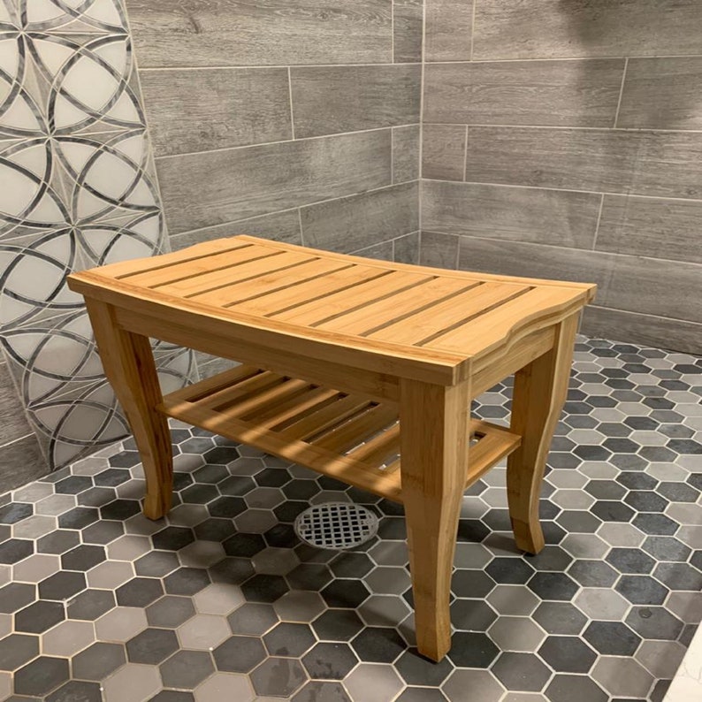 Shower Bench 19 Inch Etsy