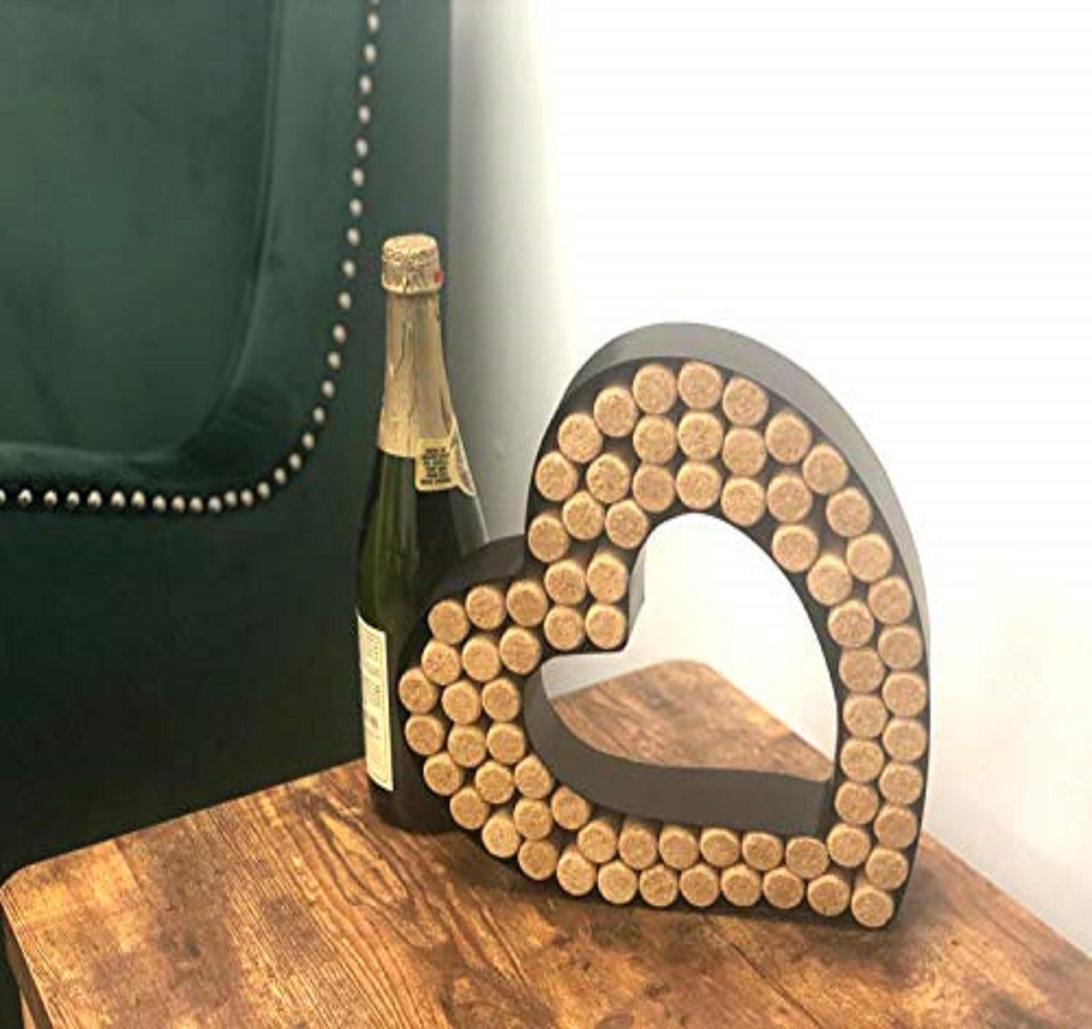 Wine Cork Holder Heart Decorative Wine Cork Holder Etsy