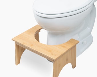 Tabouret de toilette, tabouret de salle de bain, salle de bain, produits de salle de bain, tabouret de toilette pour enfants, tabouret de toilette ergonomique, cadeau de salle de bain