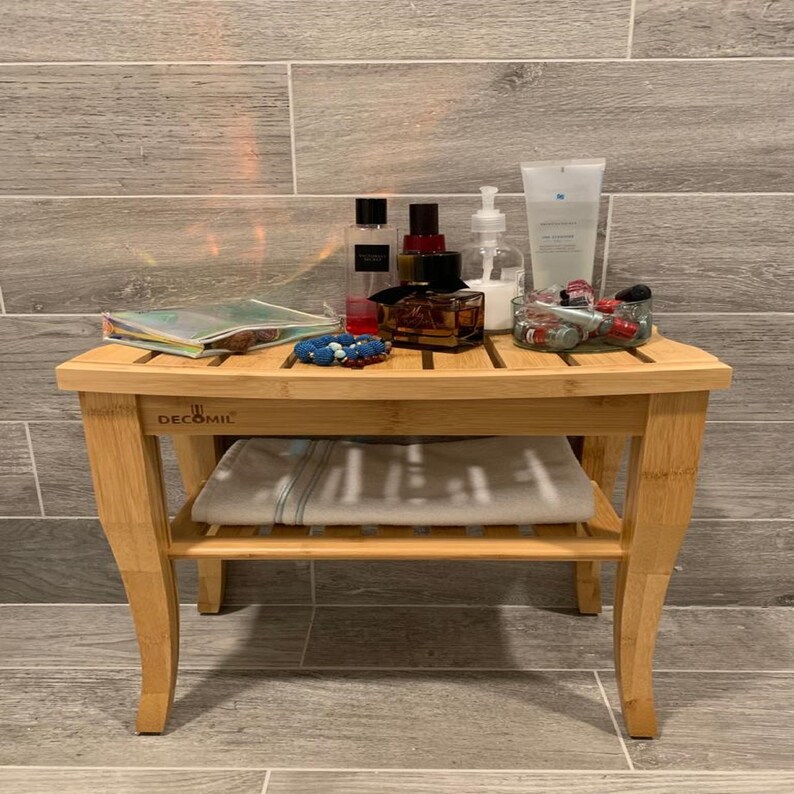 Shower Bench I 19' Shower Bench Seat I Bath Etsy