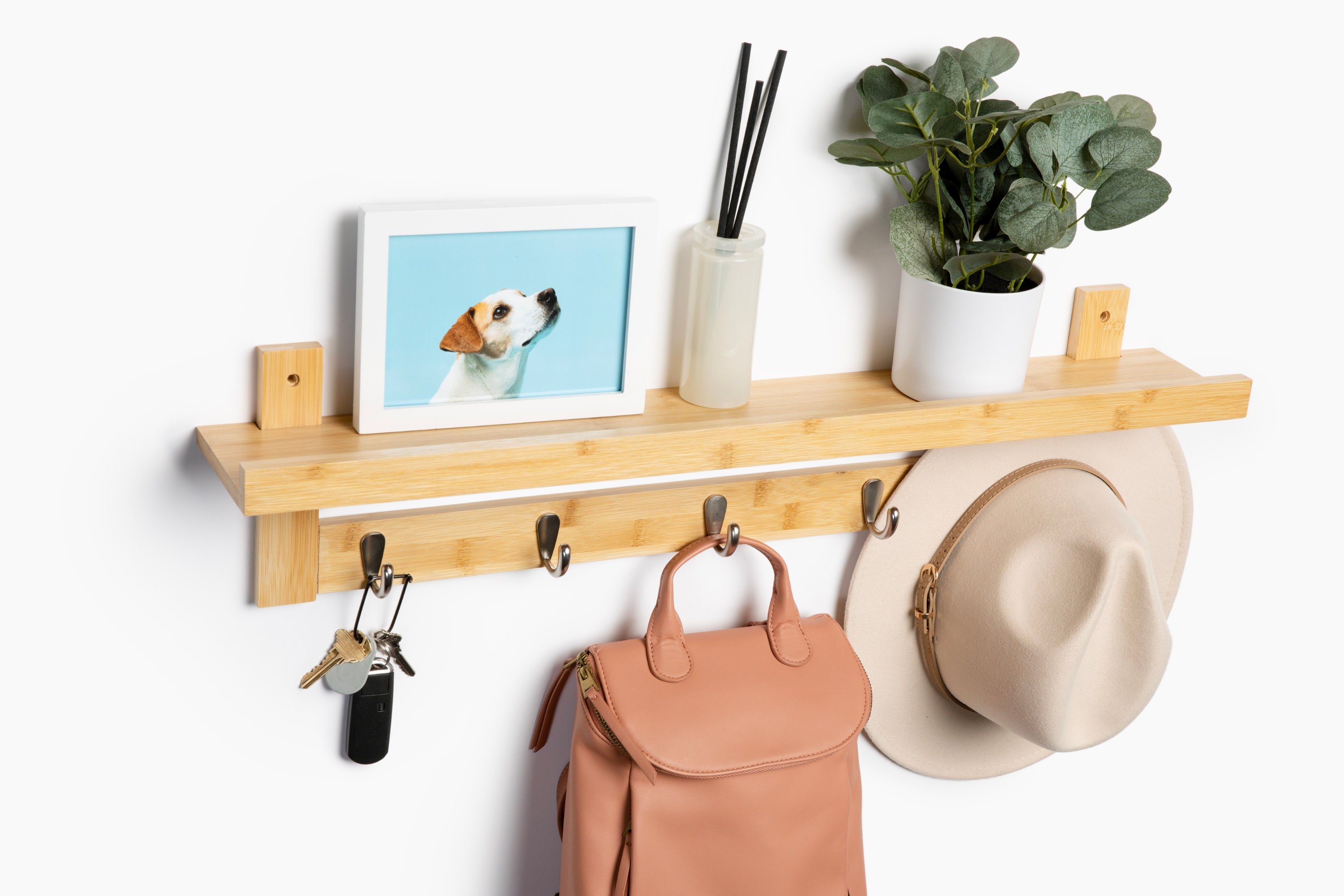 Etsy shelf with hooks cheap