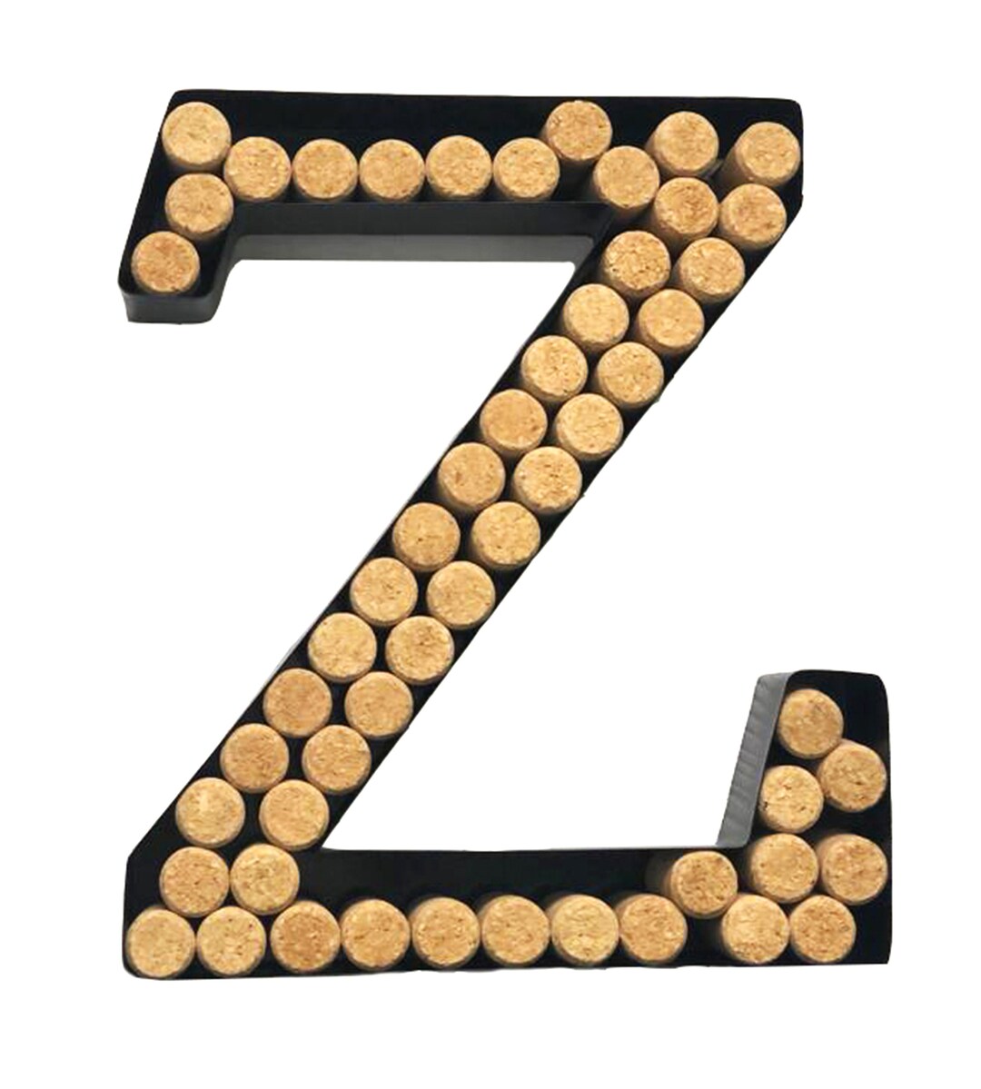 Wine Cork Holder AZ letter Z Decorative Wine Letters Cork