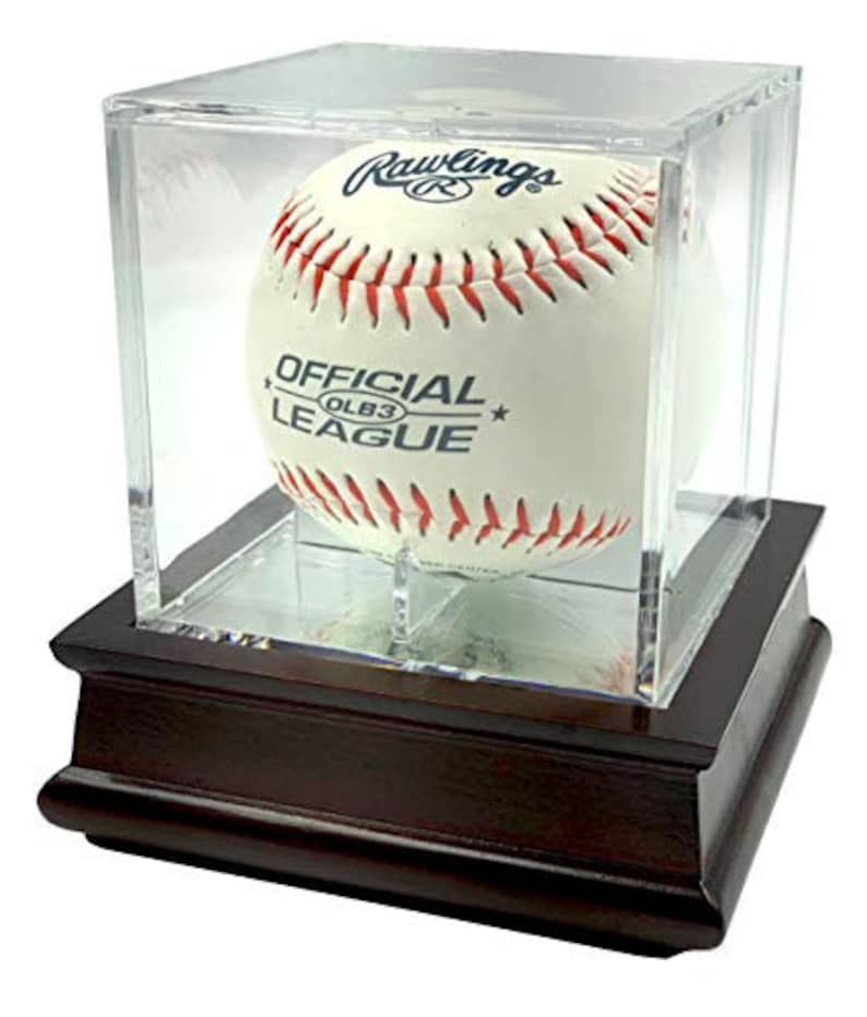 UV Single Baseball Holder Display Holder Case UV Protection Etsy