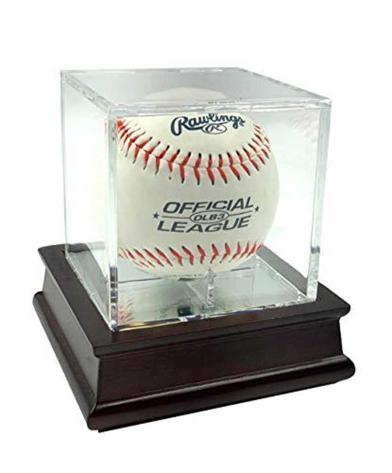 UV Single Baseball Holder Display Holder Case UV Protection Etsy