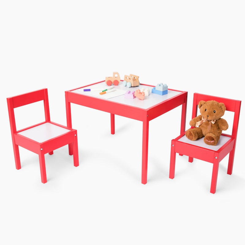 Kids Table and Chairs - Etsy