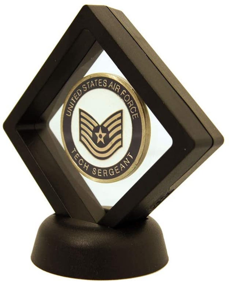 Coin Display Stand Set of 53D Floating Frame Display Holder Etsy