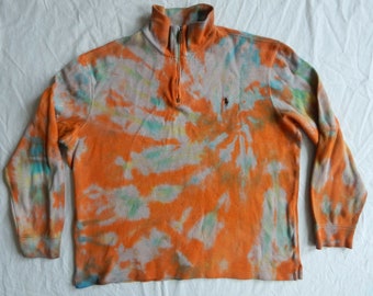 polo ralph lauren polo tie dye moletom com capuz