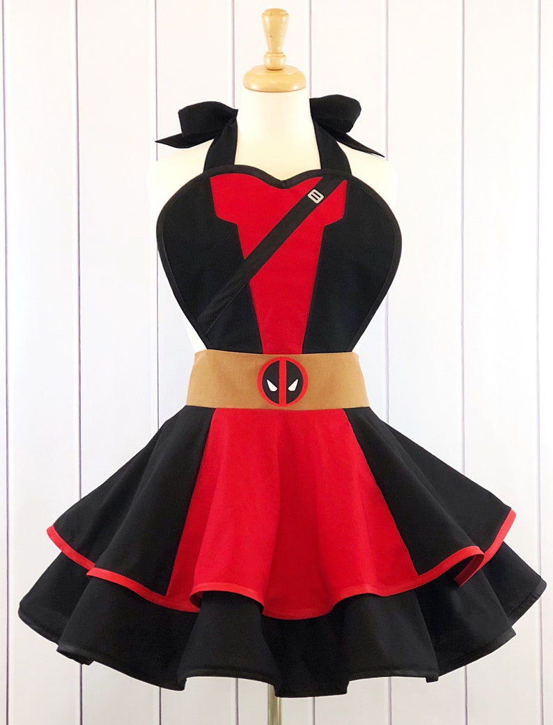 Deadpool Inspired Apron