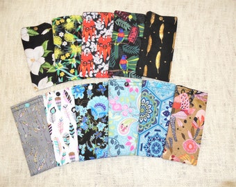 SALE Mobile Phone Case Pouch Cell Cover Sleeve Protector Holder Soft Cotton Fabric Floral Case Fabric