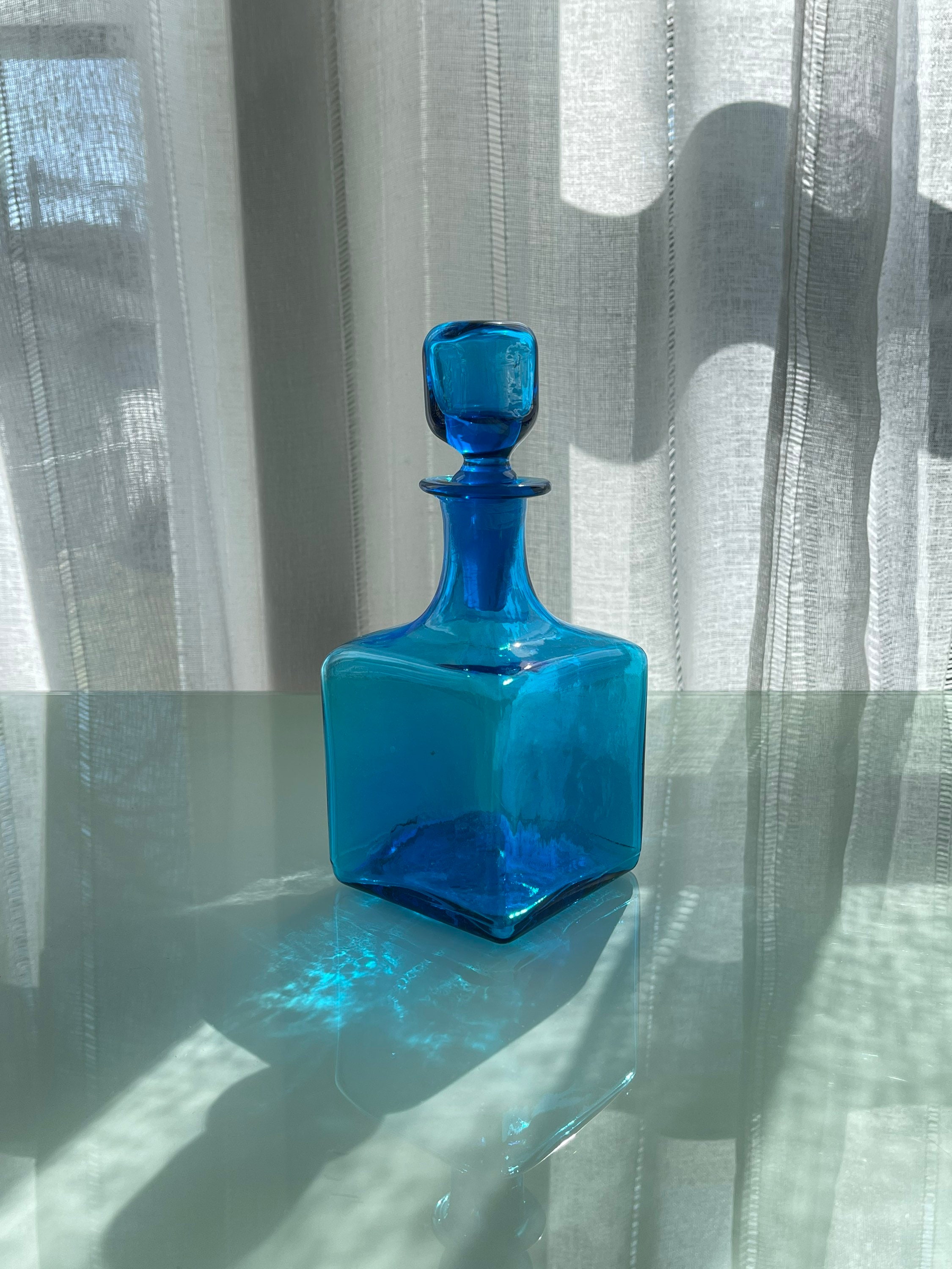 Mcm Decanter Blue - Etsy