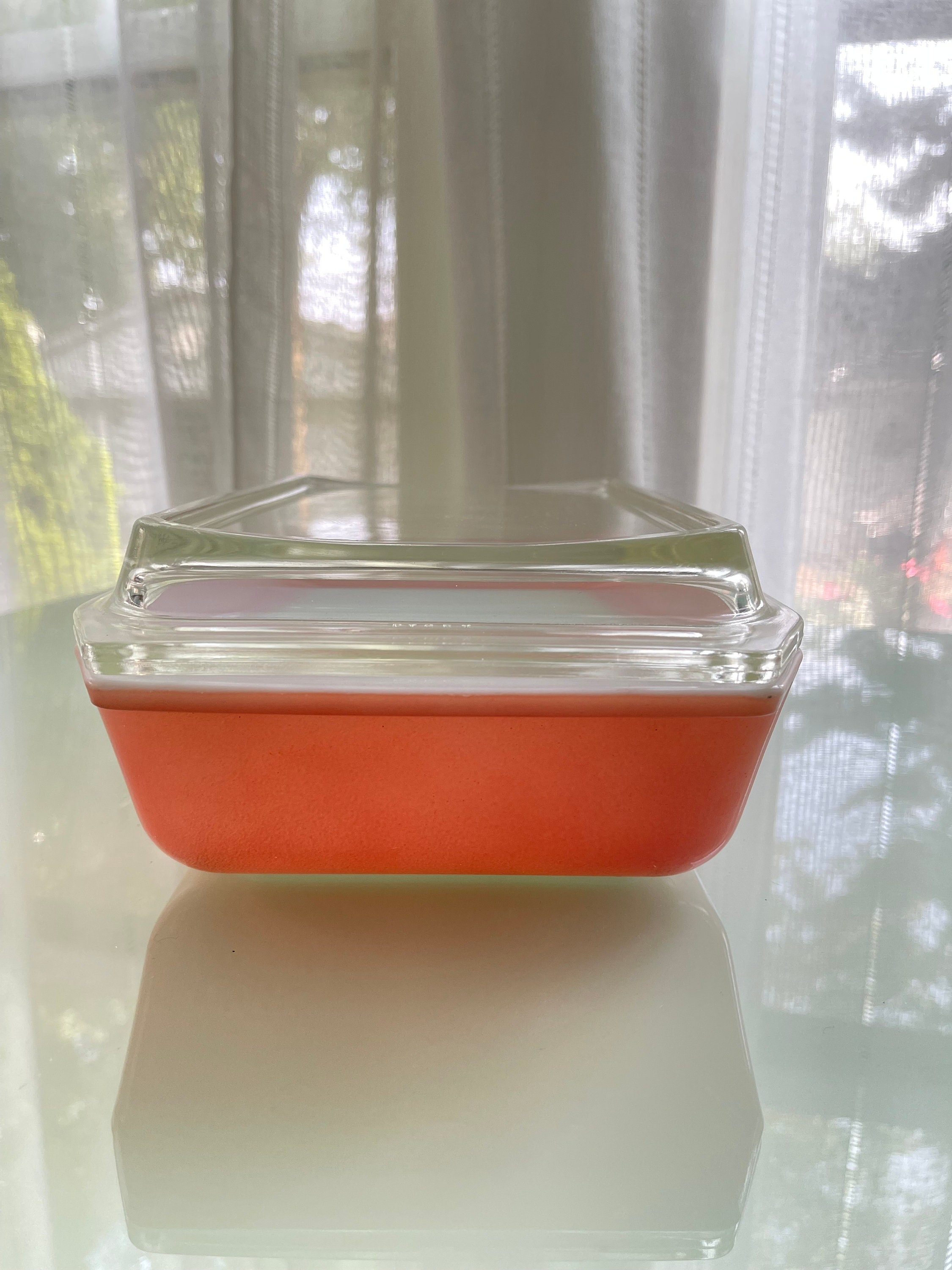 ヴィンテージ パイレックス ピンク デイジー 2 QT キャセロール 550-C