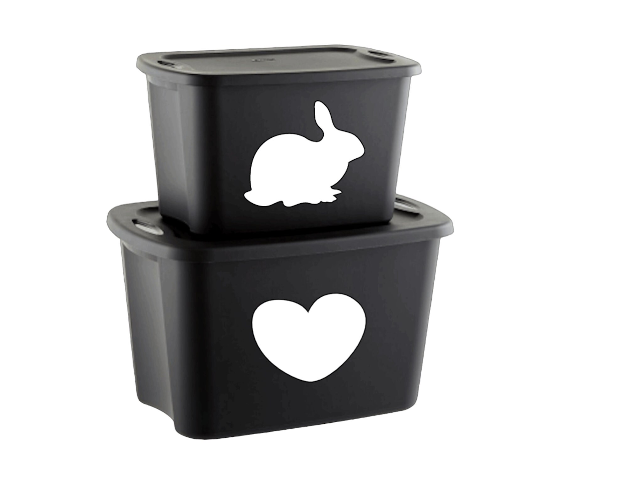 Storage Tub Labels/Decals/Holiday Tote Labels Etsy