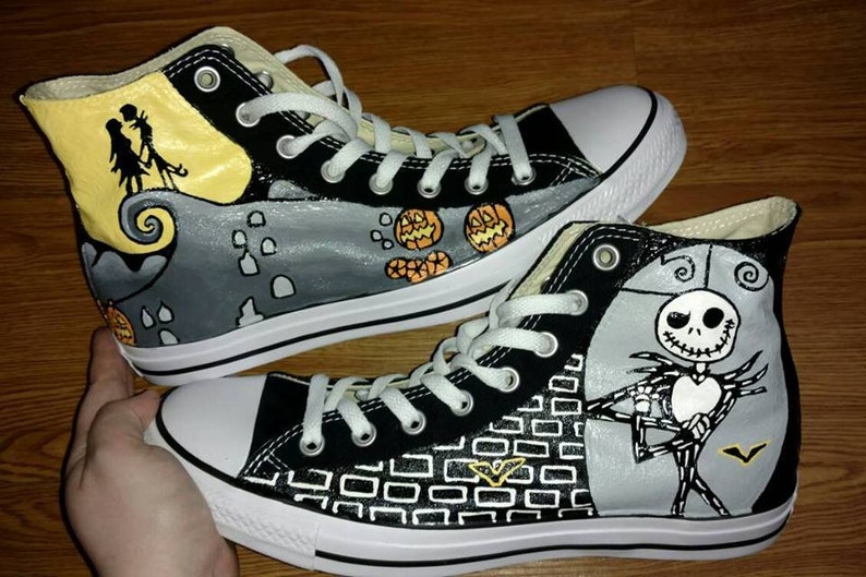 jack skellington chuck taylors