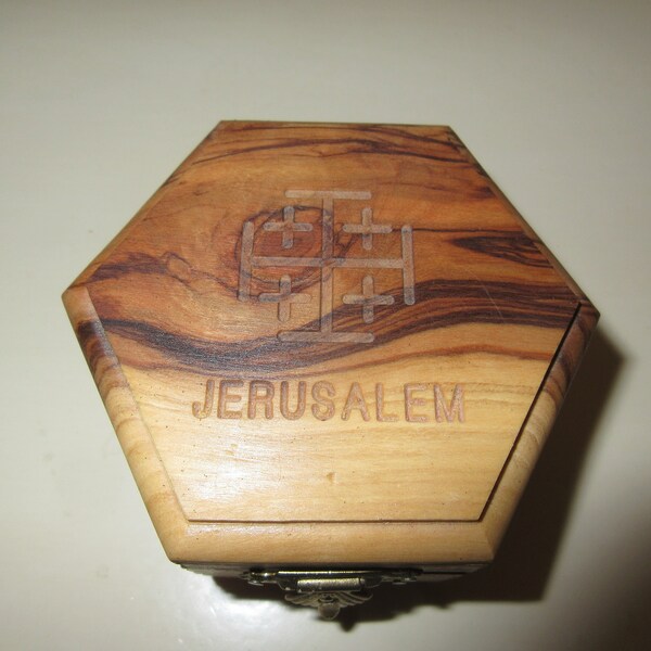 ISRAEL JERUSALEM JEWELRY Box