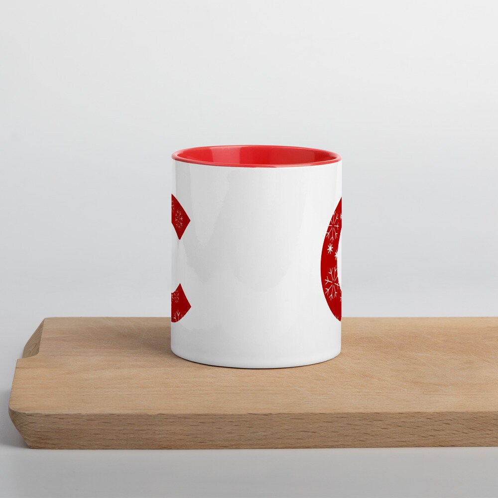 Erstes C Becher mit rotem Akzent Urlaub | Etsy