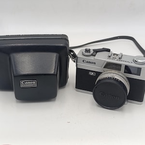 Excellent Canon Canonet QL17 Rangefinder 35mm Film Camera with 40mm f1.7 Lens. Serviced, New Light Seals Installed.