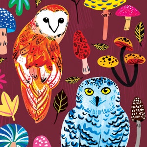 Autumn Owls image 2