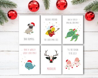 christmas card set etsy photo cards for christmas
