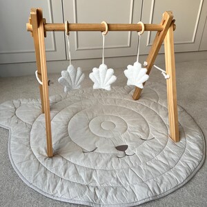 Baby Play Gym Accessoires Boucle Play Gym Muscheln Hängende Muschel Sensorisches Set Bild 8