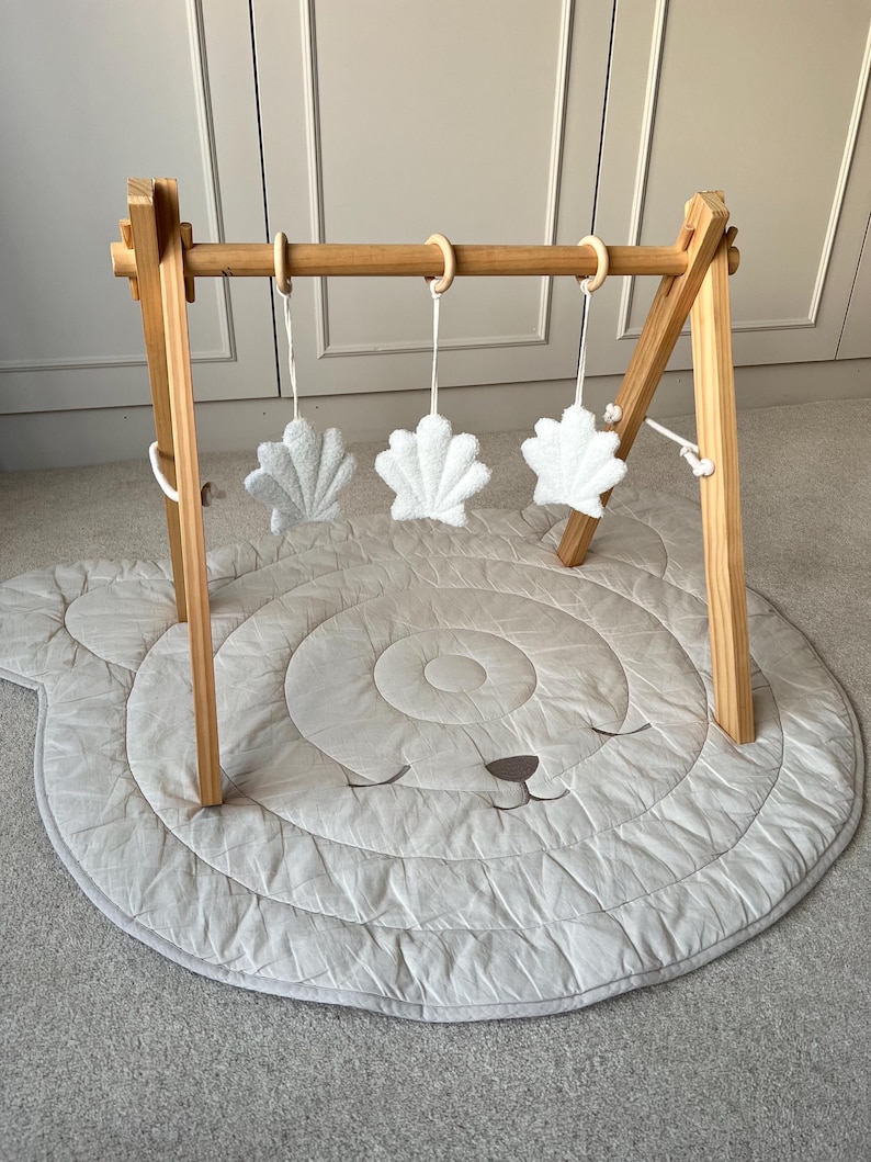 Baby Play Gym Accessoires Boucle Play Gym Muscheln Hängende Muschel Sensorisches Set Bild 8