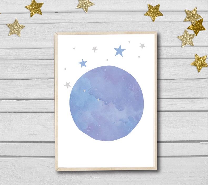 Nursery Prints Set of 3 Prints for Nursery Prints Moon and - Etsy